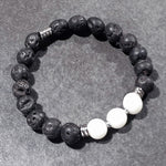 Load image into Gallery viewer, unisex 205 - GEMSTONES & STEEL - Lava + Agata