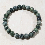 Load image into Gallery viewer, unisex 212 - GEMSTONES & STEEL - Serpentine