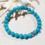 Load image into Gallery viewer, unisex 201 - GEMSTONES &amp; STEEL - Turquoise
