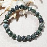 Load image into Gallery viewer, unisex 212 - GEMSTONES &amp; STEEL - Serpentine
