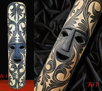 Load image into Gallery viewer, RITUAL MASK model 40 long - Hand Carved - IFUGAO  tribal Art  Philippines
