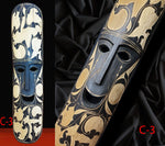 Load image into Gallery viewer, RITUAL MASK model 40 long - Hand Carved - IFUGAO  tribal Art  Philippines
