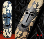 Load image into Gallery viewer, RITUAL MASK model 40 long - Hand Carved - IFUGAO  tribal Art  Philippines
