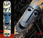 Load image into Gallery viewer, RITUAL MASK model 40 long - Hand Carved - IFUGAO  tribal Art  Philippines
