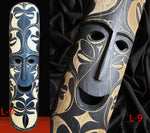 Load image into Gallery viewer, RITUAL MASK model 40 long - Hand Carved - IFUGAO  tribal Art  Philippines
