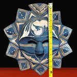 Load image into Gallery viewer, RITUAL MASK - SUN MASK model - Hand carved - IFUGAO  tribal Art  Philippines
