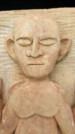 Load image into Gallery viewer, Wooden Sculpture, Hand carved, tribal old Piece of Art. Full body Man. Philippines
